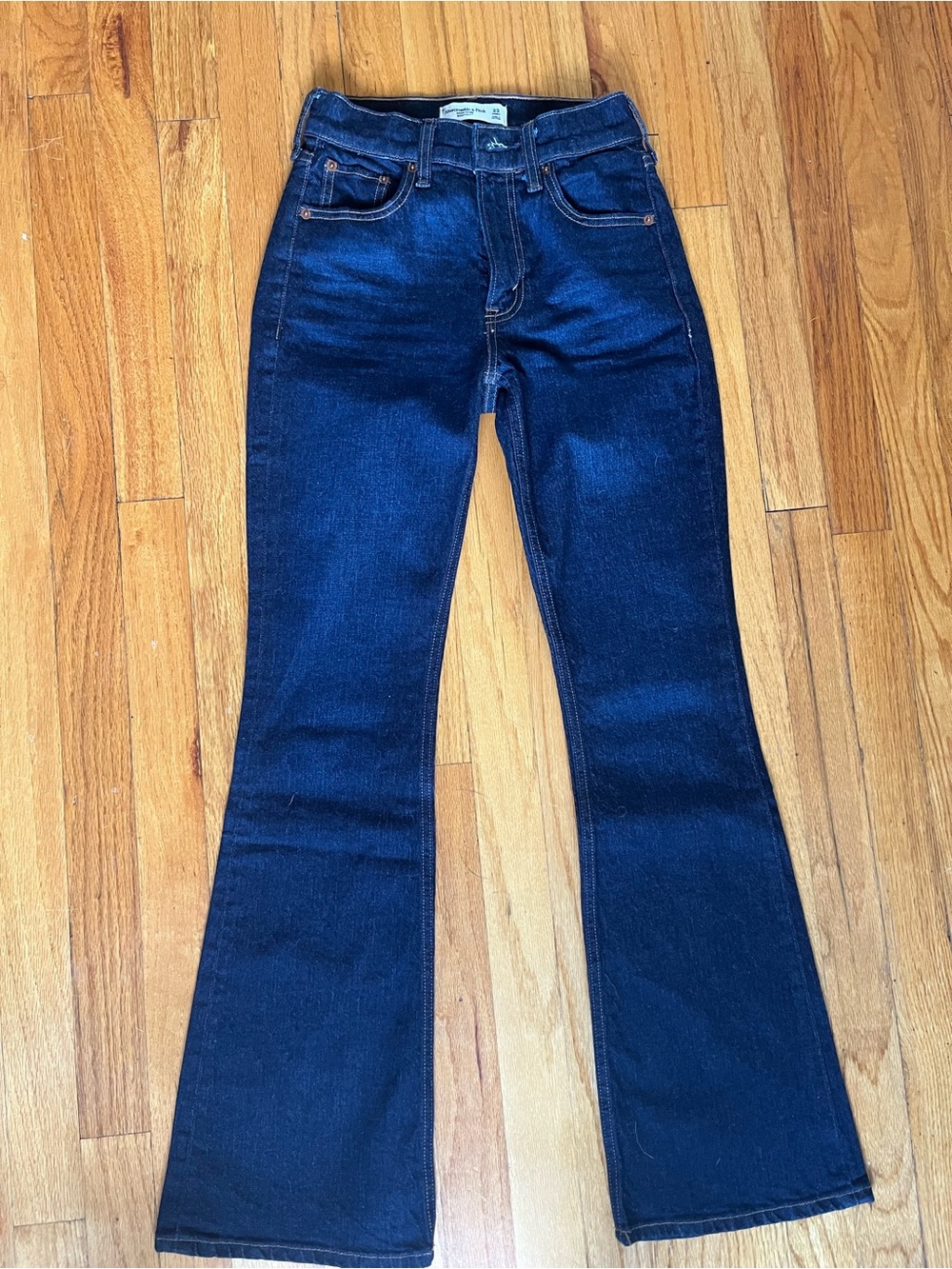Abercrombie & Fitch Dark Bootcut Jeans